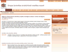 Tablet Screenshot of esfondi.vm.gov.lv